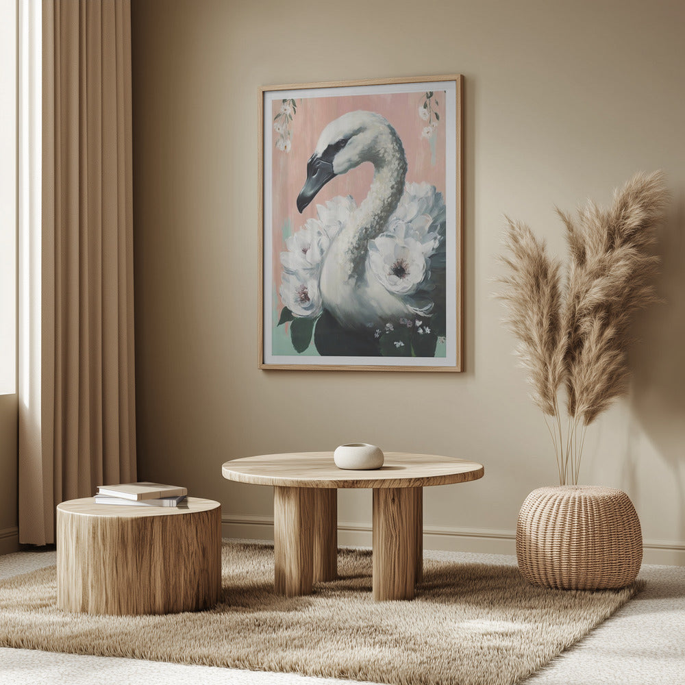 Der Schwan | Poster - Kunstdruck
