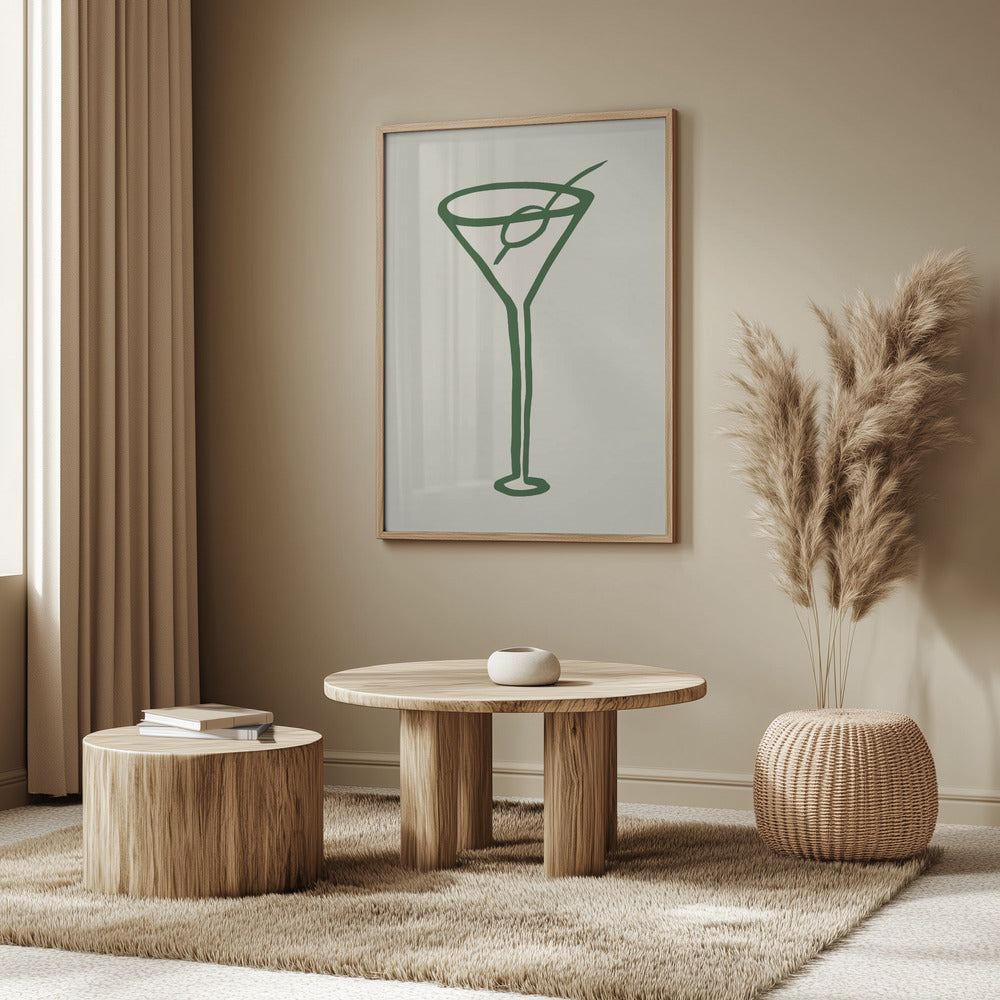 Cocktailgrön | Poster