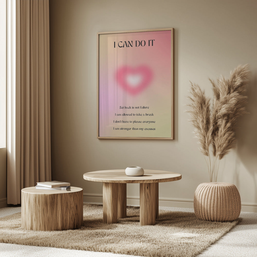 Motivierendes Aura-Poster | Poster