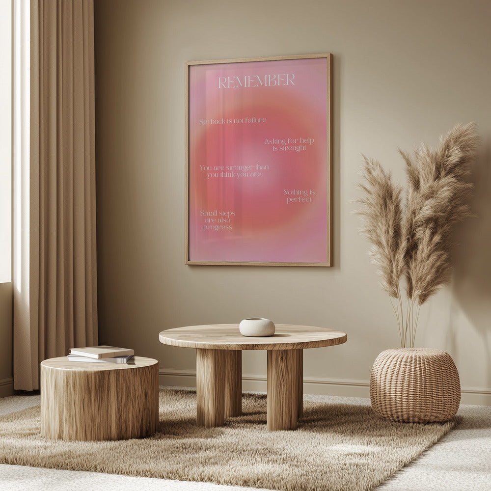 Motivierendes Aura-Poster | Poster