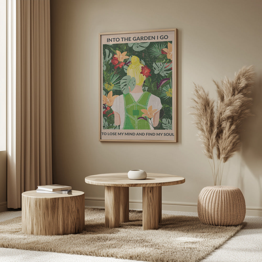 Into the Garden (blonde) | Poster