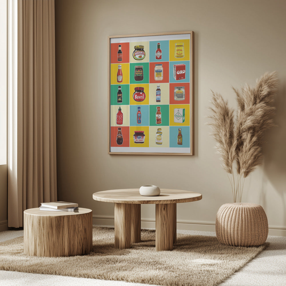 Taxonomía de los condimentos | Posters - Impresiones de Arte