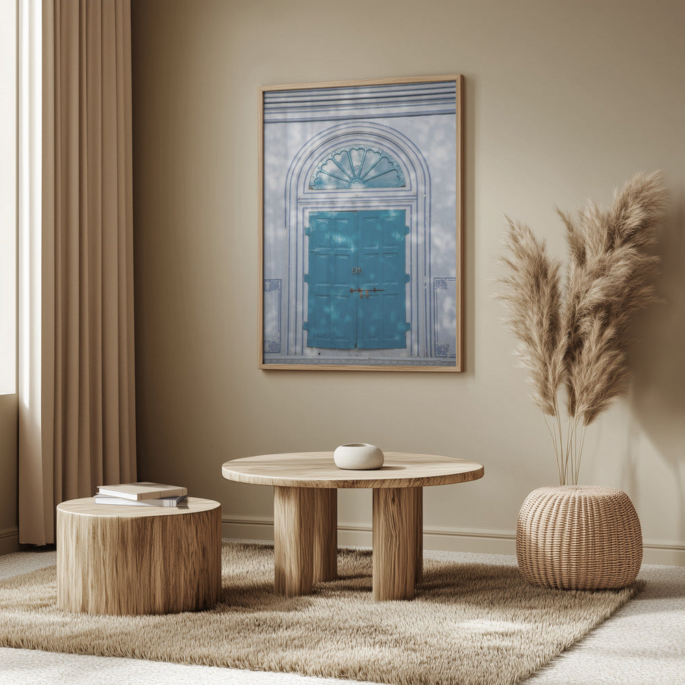 Turquoise Entryway | Poster