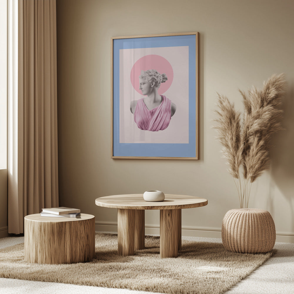 Artemispowderbluepink Ratioiso | Poster