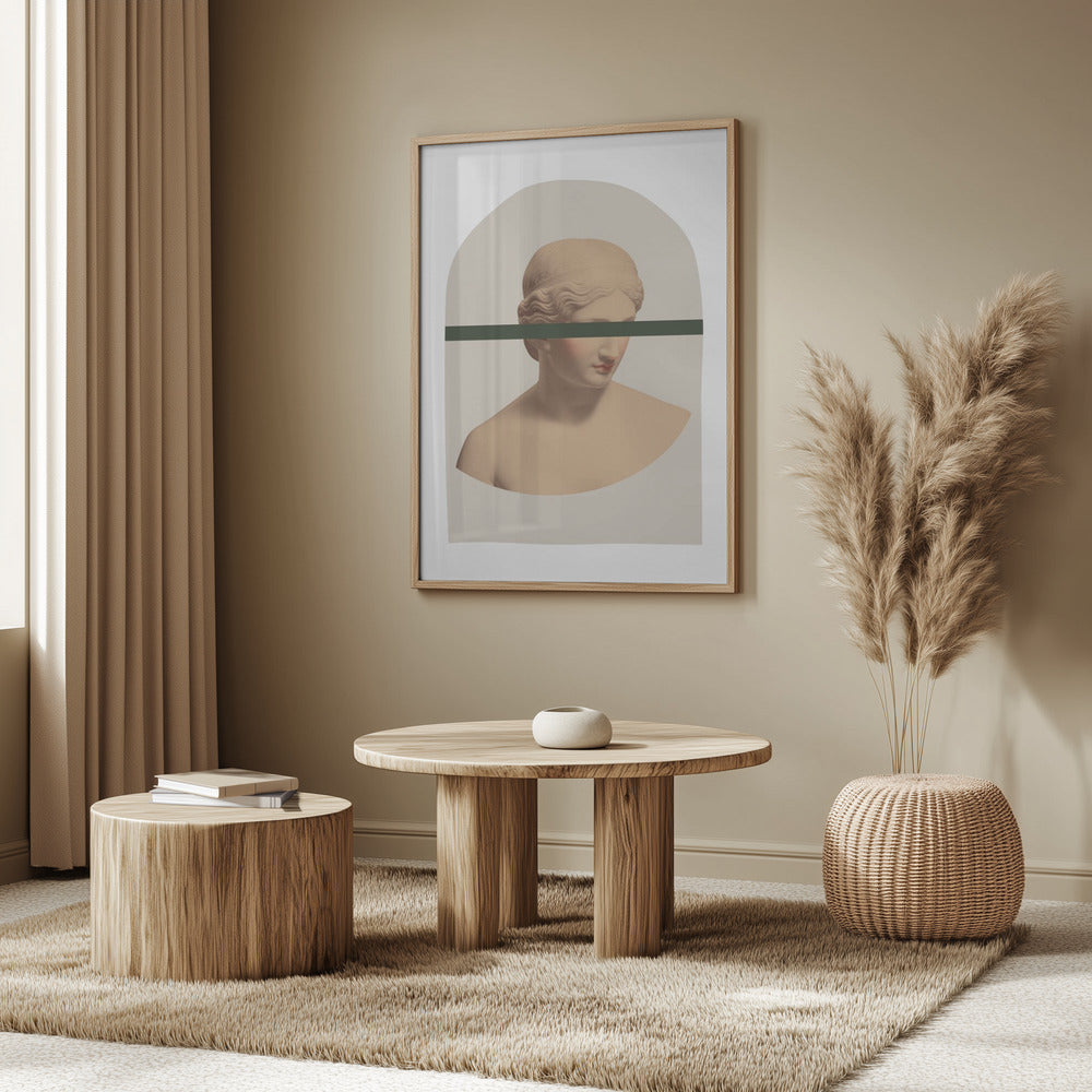 Artemis senap och grönt | Poster