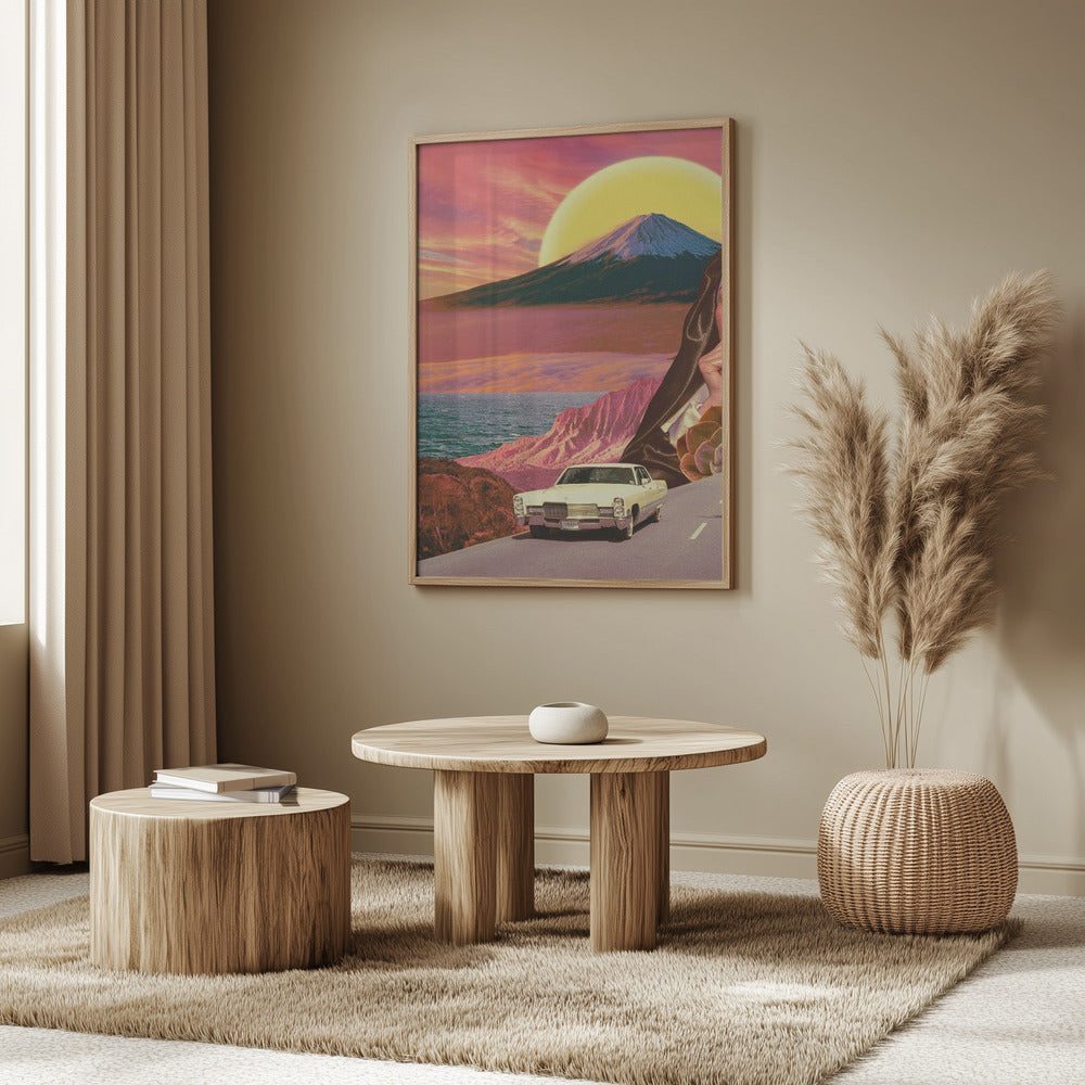 Retro Landscape Collage | Poster