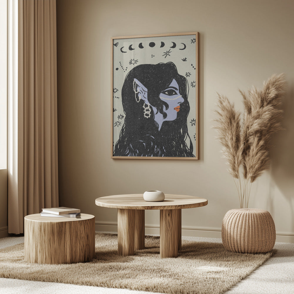 Portrait of a mermaid | Poster