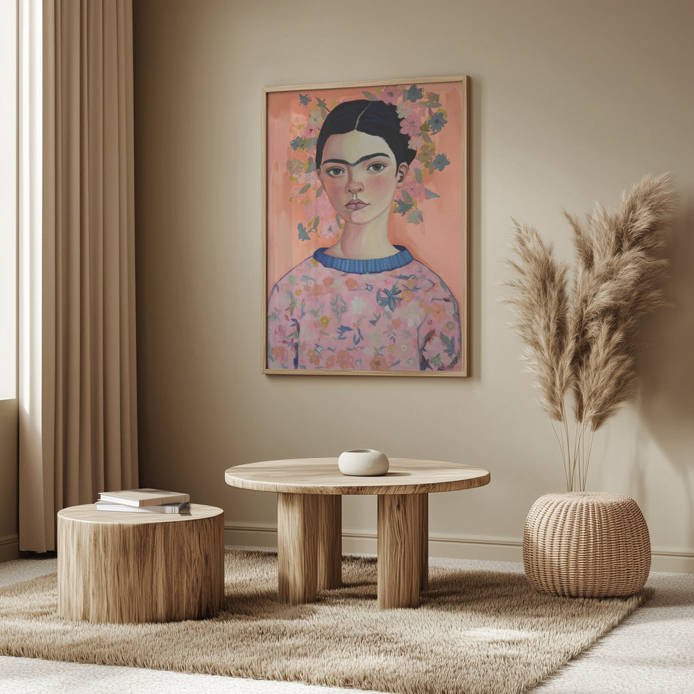 Young Frida (Peach) | Poster