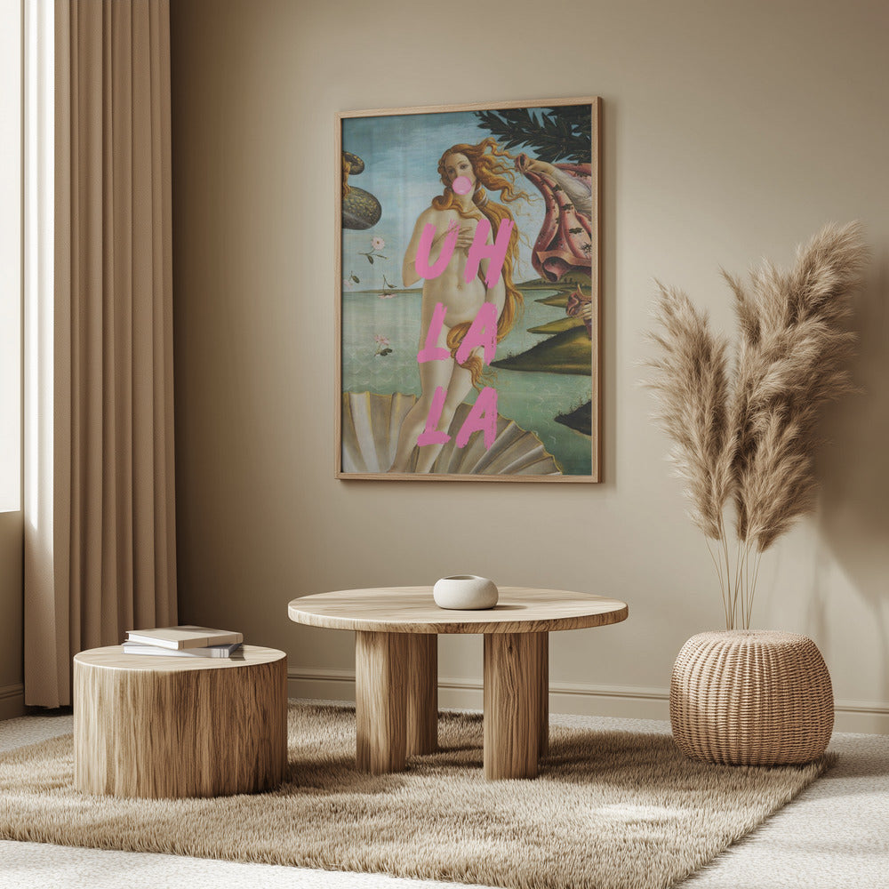 The Birth of Venus by Sandro Botticelli / Uh La La | Poster