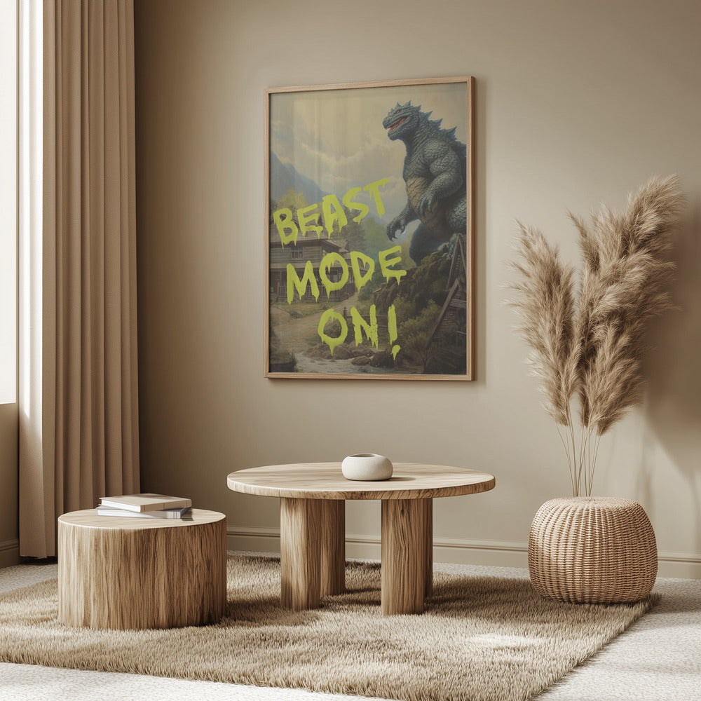 Beast Mode On | Poster