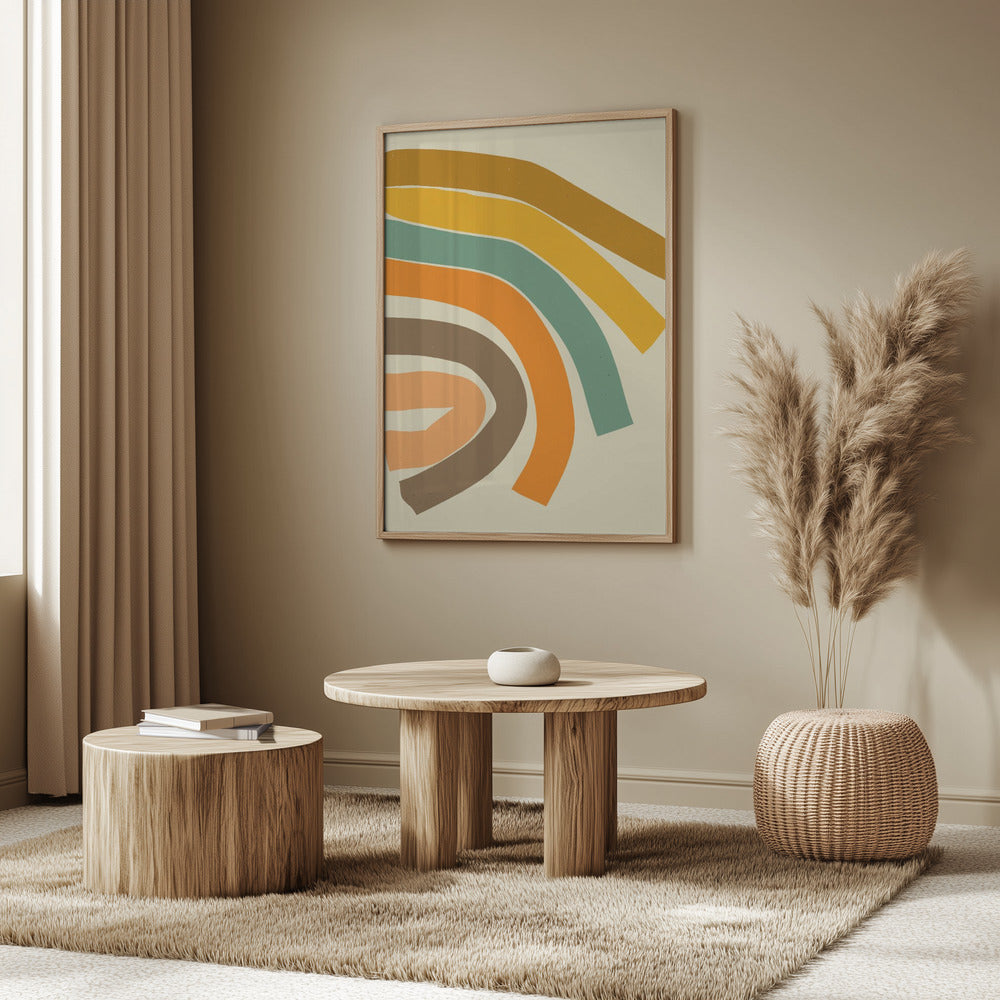 Kurve 2 | Poster - Kunstdruck