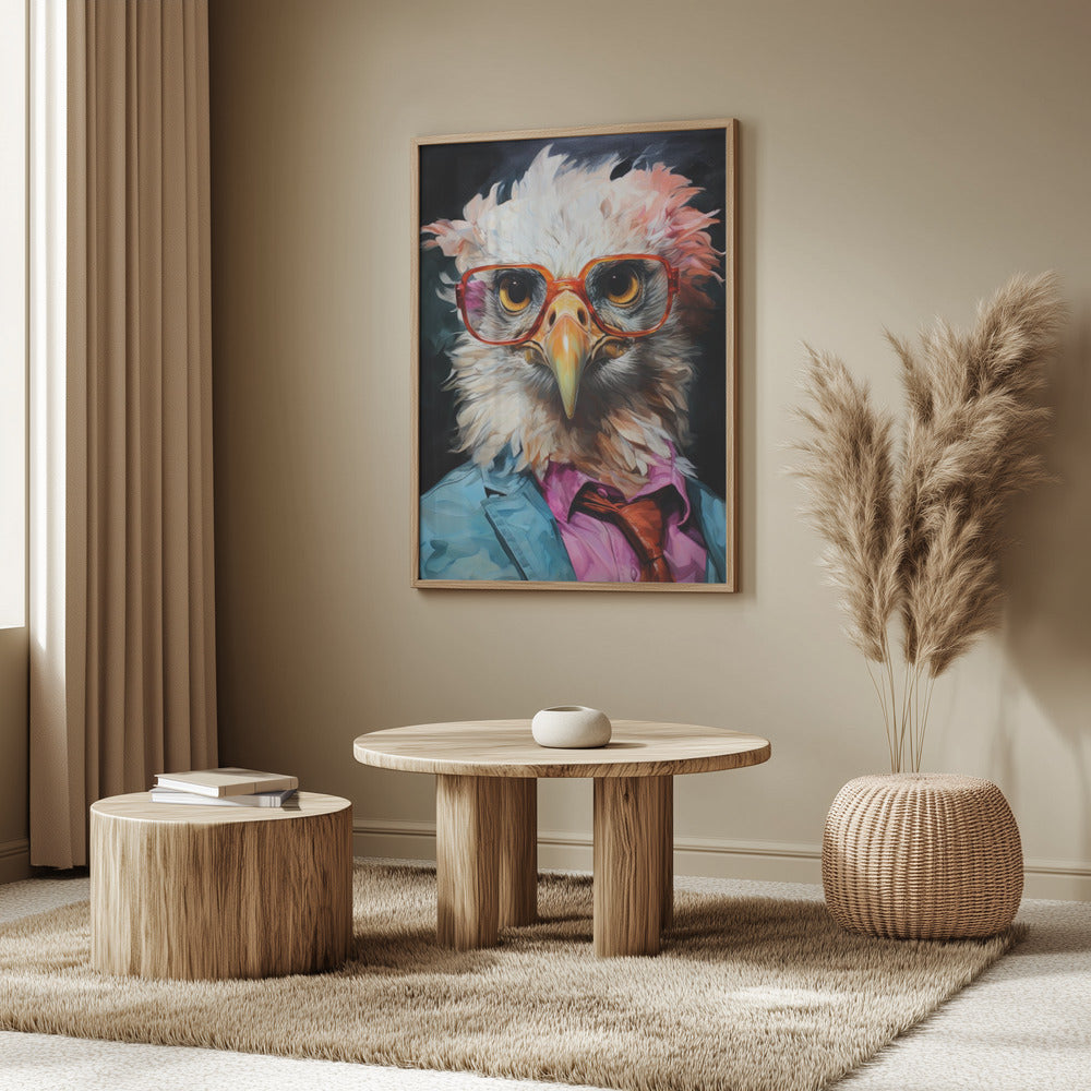 Dove Watercolor Animal Art | Poster