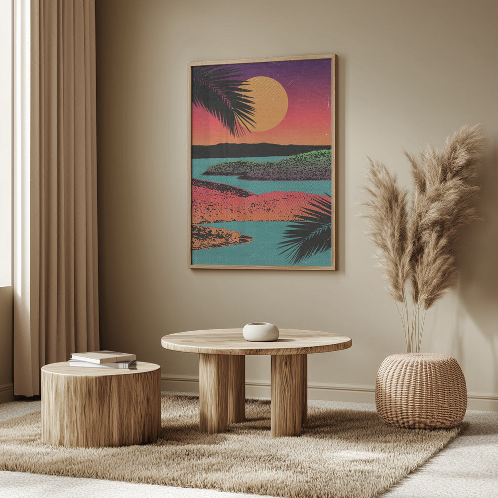 Retro Sunset | Poster