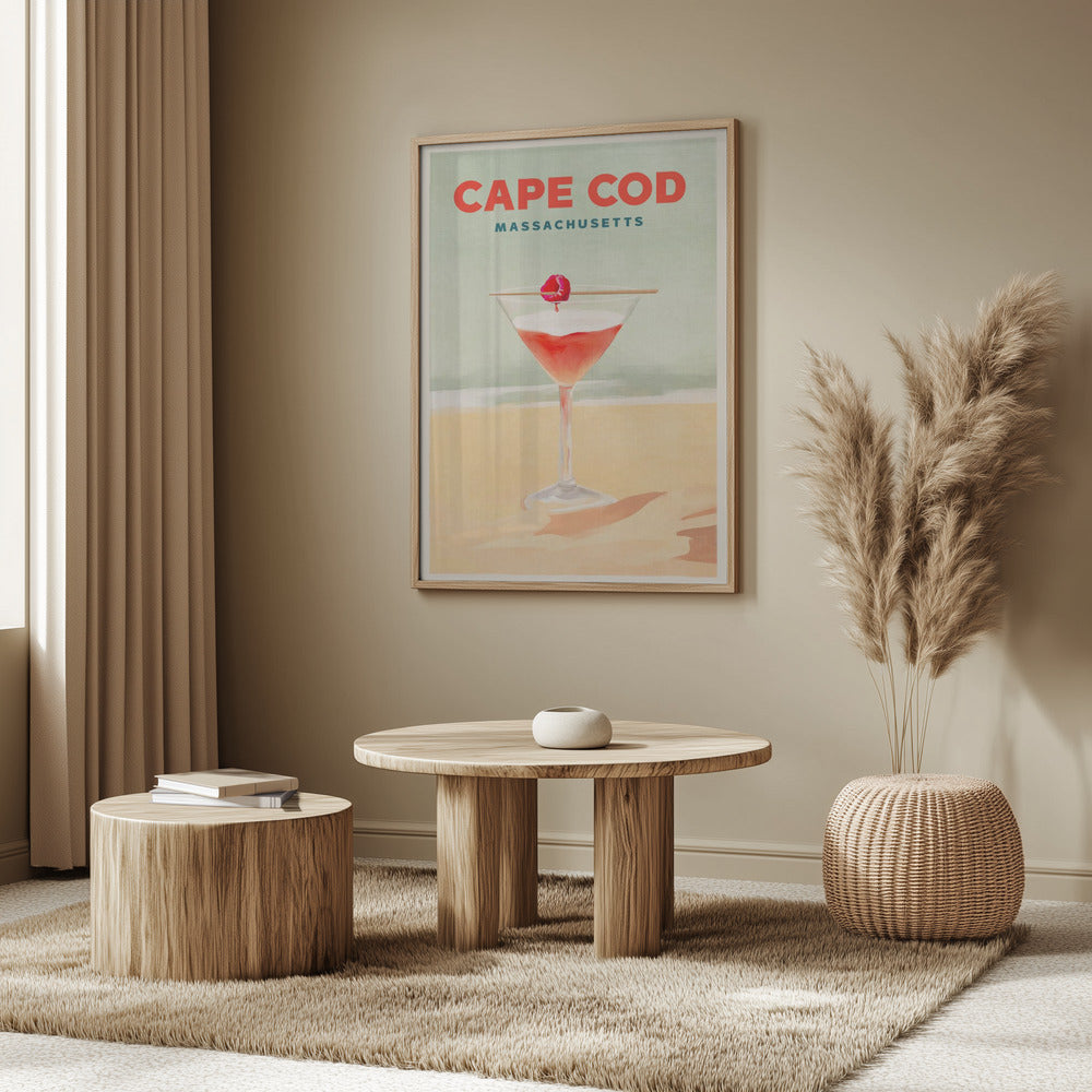 Cape Cod Cocktail groß Poster - Kunstdruck | Poster - Kunstdruck