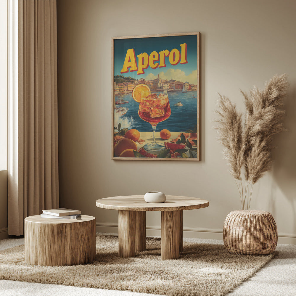 Comercial de Aperol Vintage | Posters - Impresiones de Arte