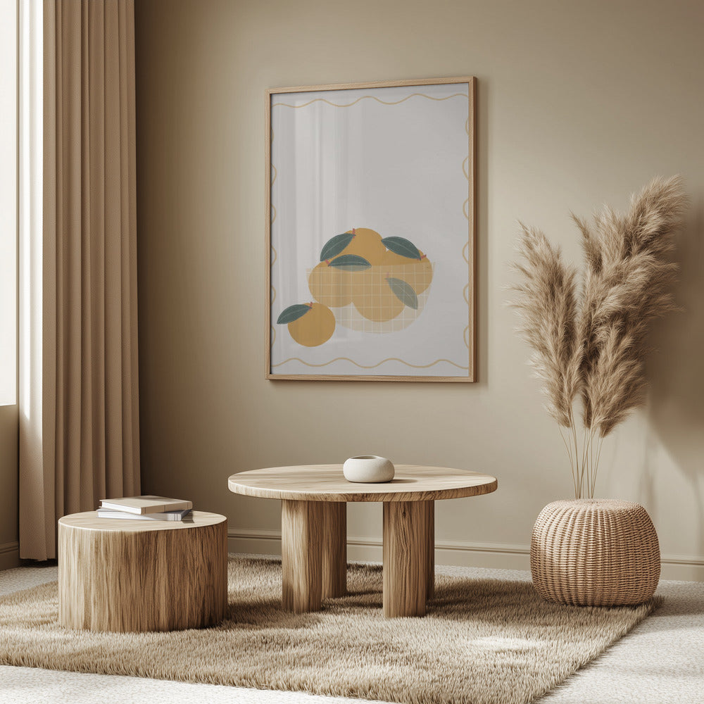Bowl of Oranges | Poster