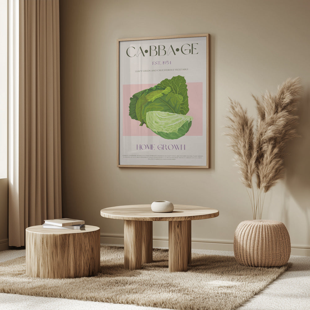Crisp Cabbage Bliss | Poster