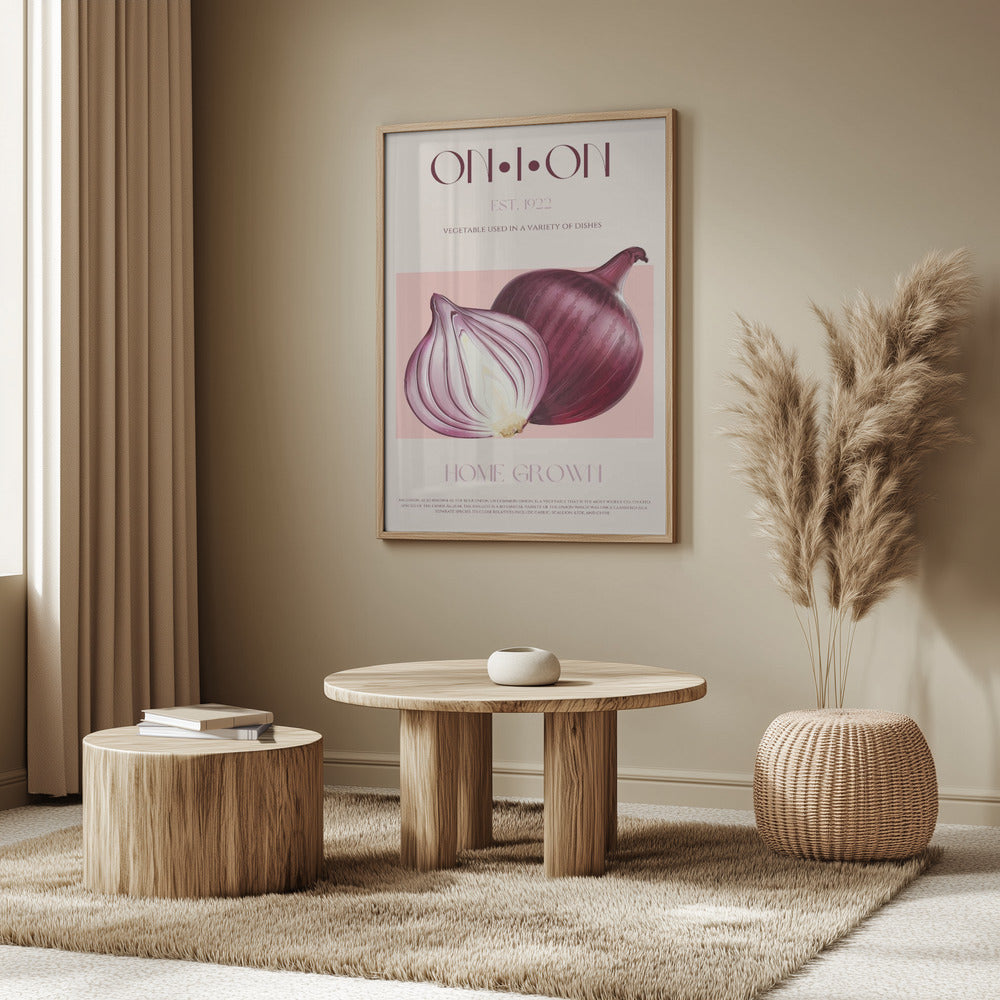 Onion Elegance | Poster