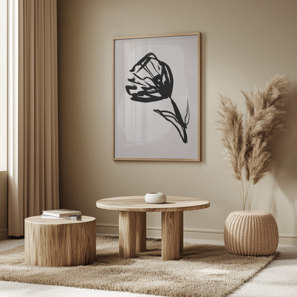 Monochrome Blossom | Poster