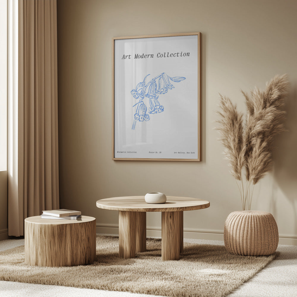 Bluebell Minimalism | Poster
