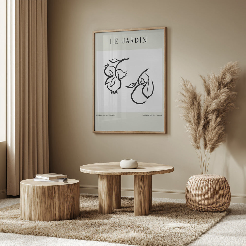 Ink Garden Lines | Poster
