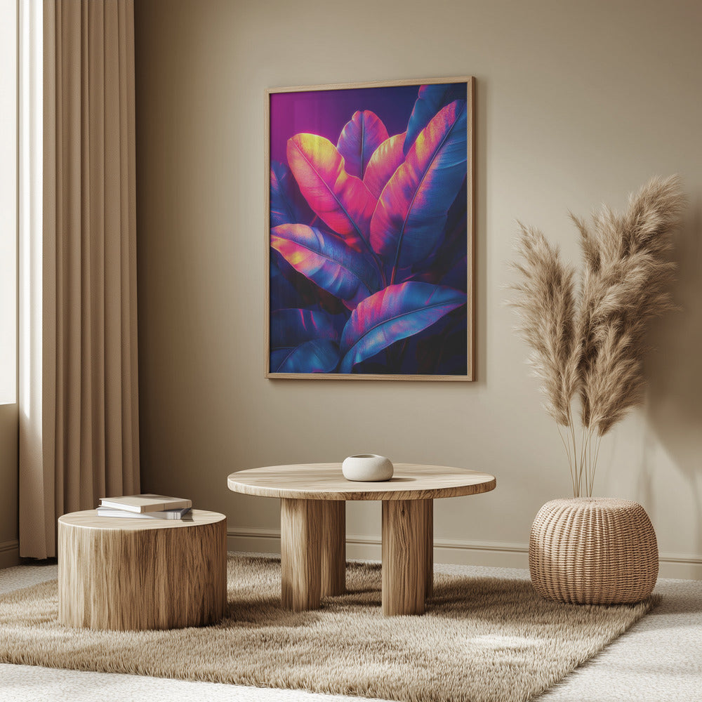 Tropical Vibes Hidden Tropics Banana leaves (4) | Poster