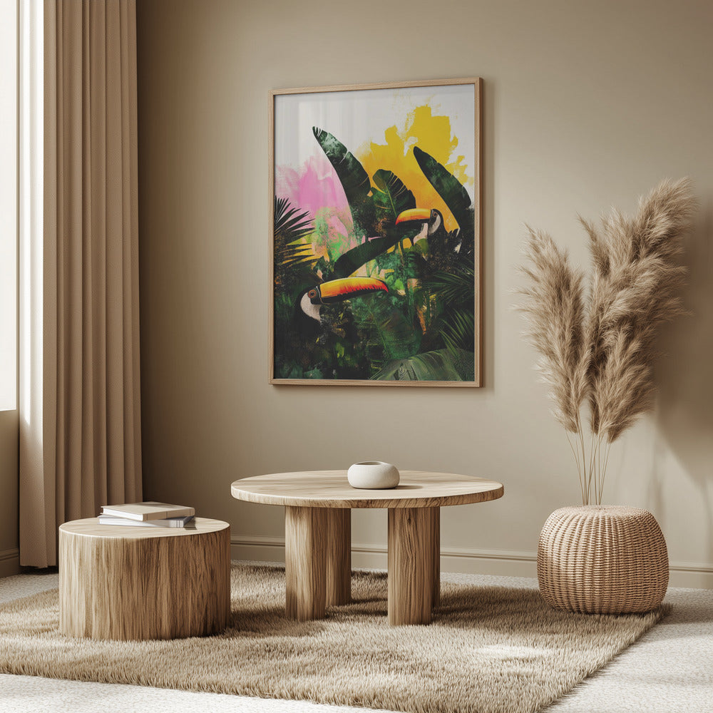 Tropical Vibes Hidden Tropics Toucans (7) | Poster