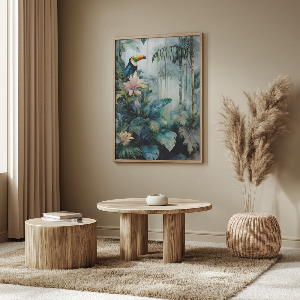 Tropical Vibes Hidden Tropics Toucan (8) | Poster