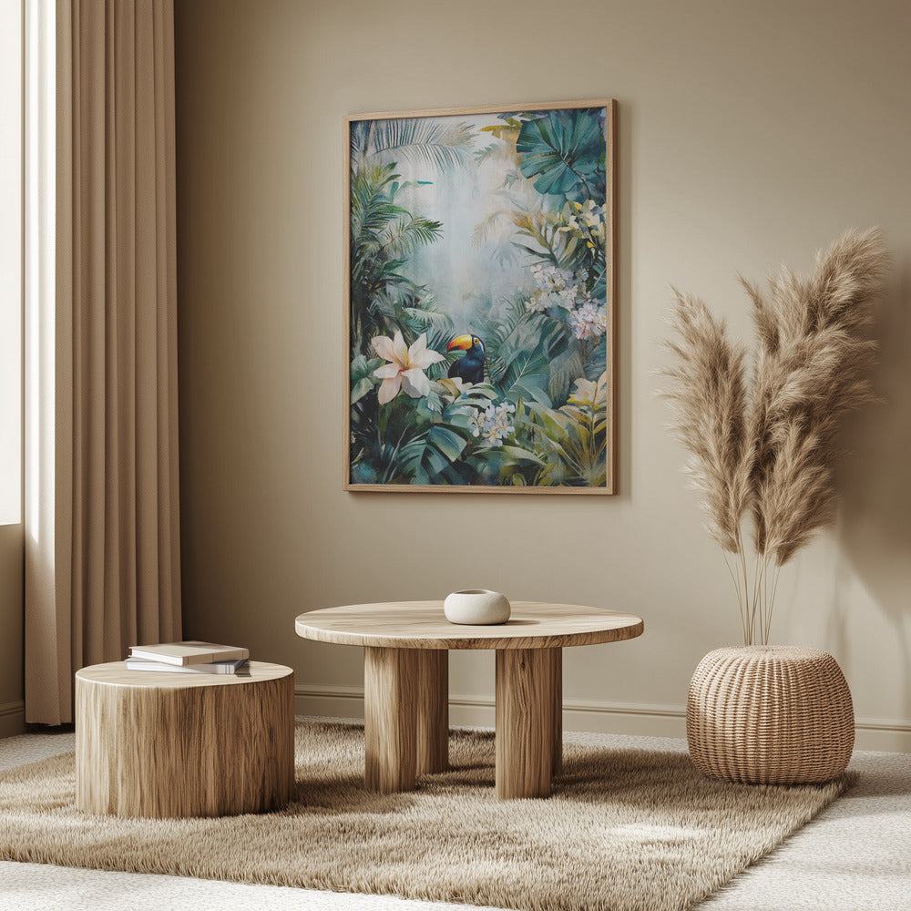 Tropical Vibes Hidden Tropics Toucan (9) | Poster