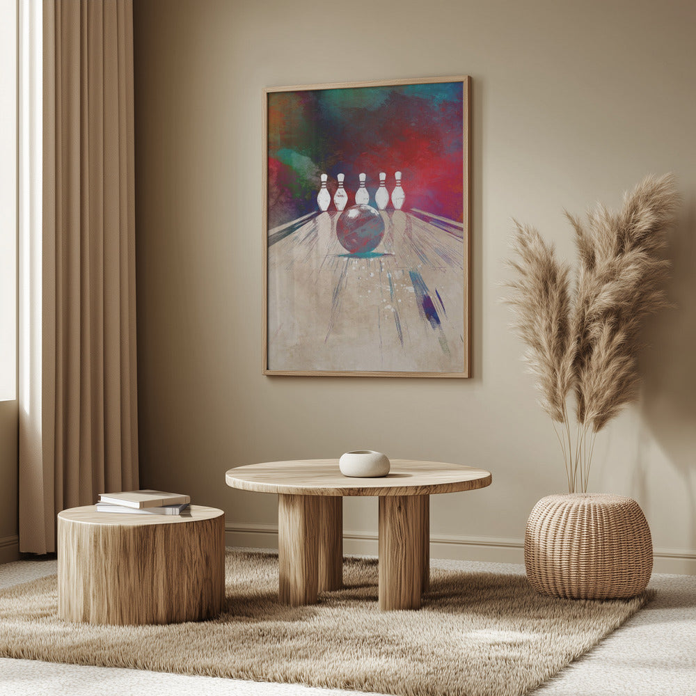 Sport Bowling art | Poster