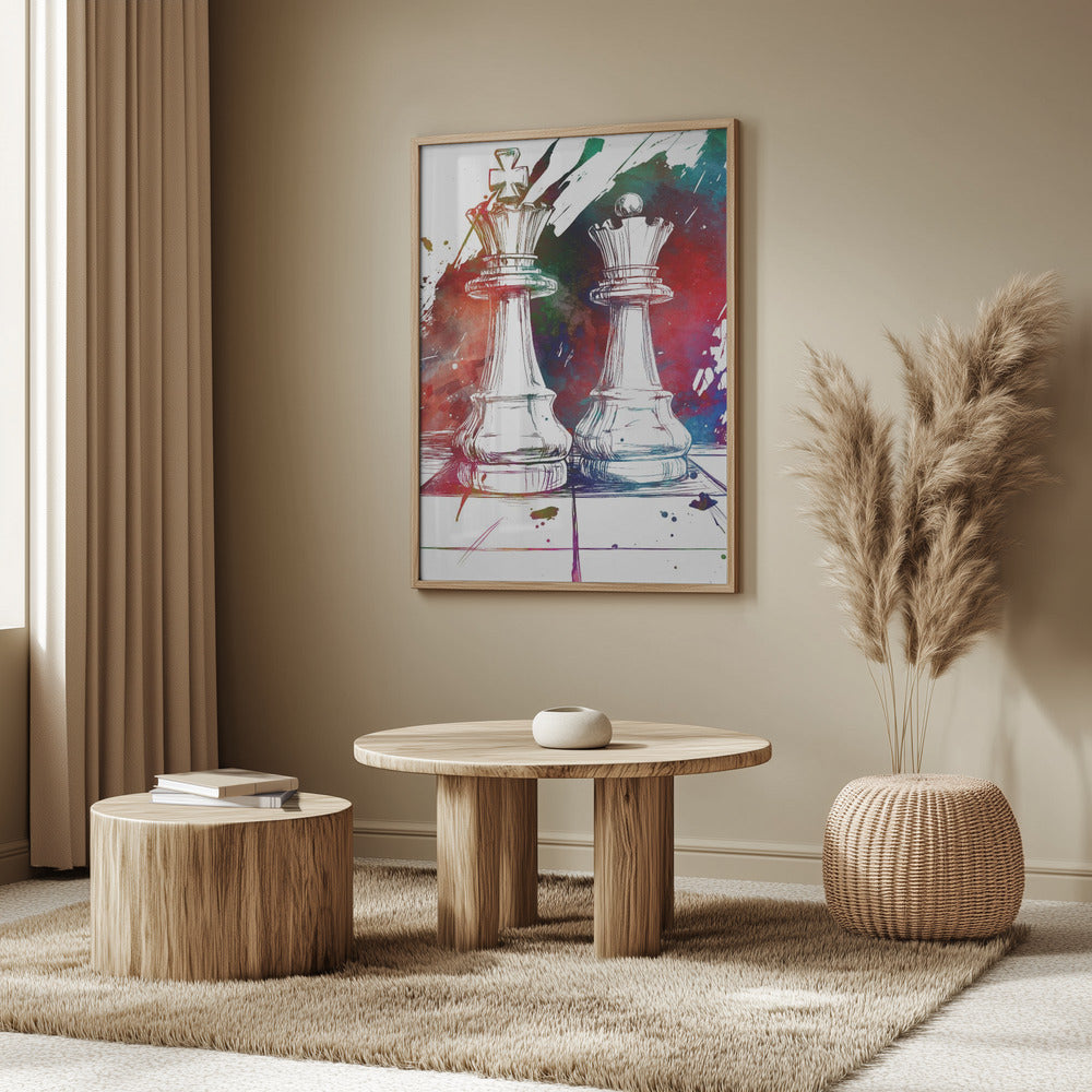 Chess sport art | Poster