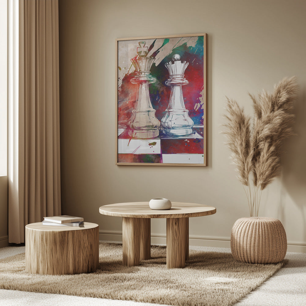 Chess sport art | Poster