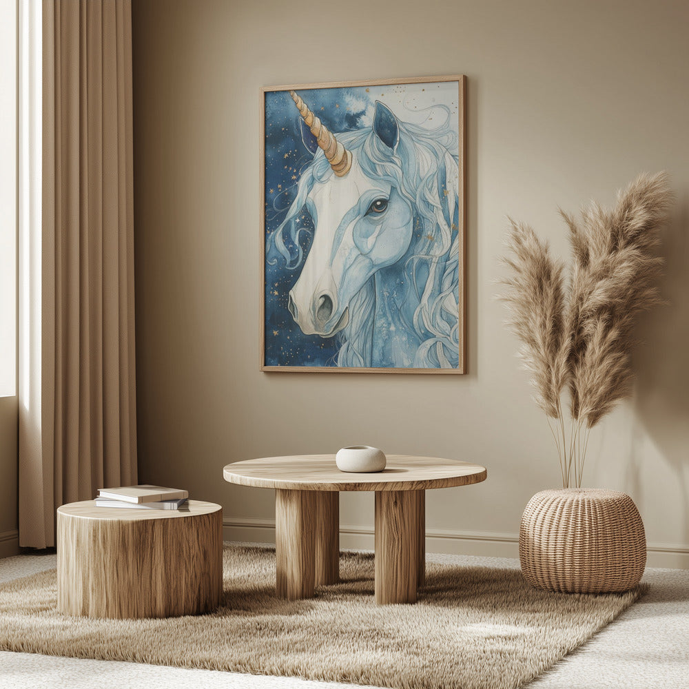 Unicorn white horse | Poster