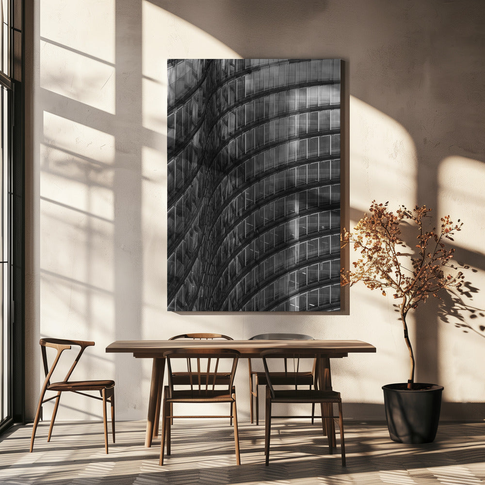 Lignes obliques | Toile