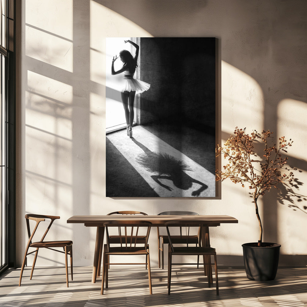 Danse des ombres | Toile