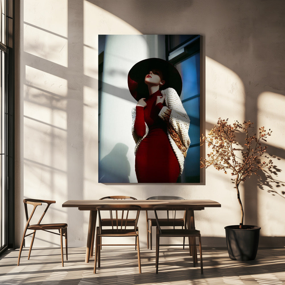 Élégance dans l'ombre | Toile