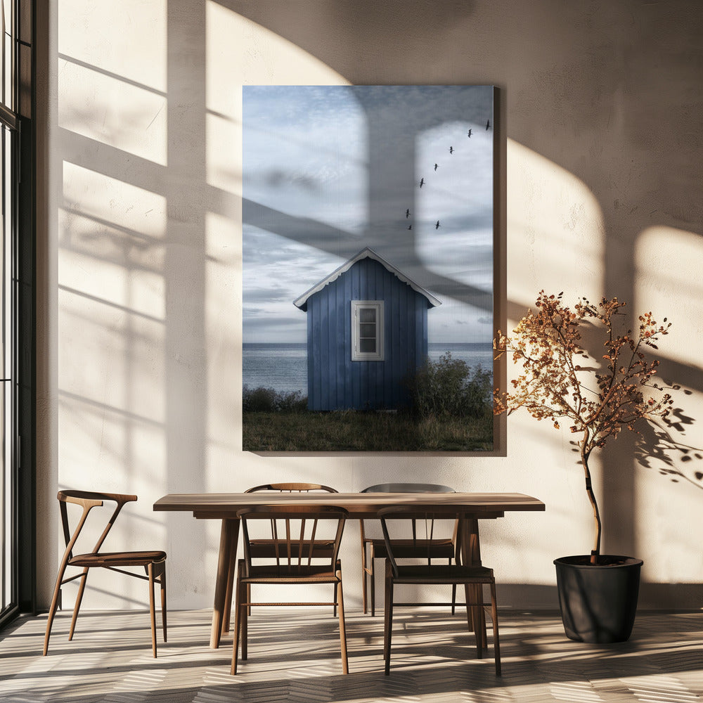 Beach hut | Canvas