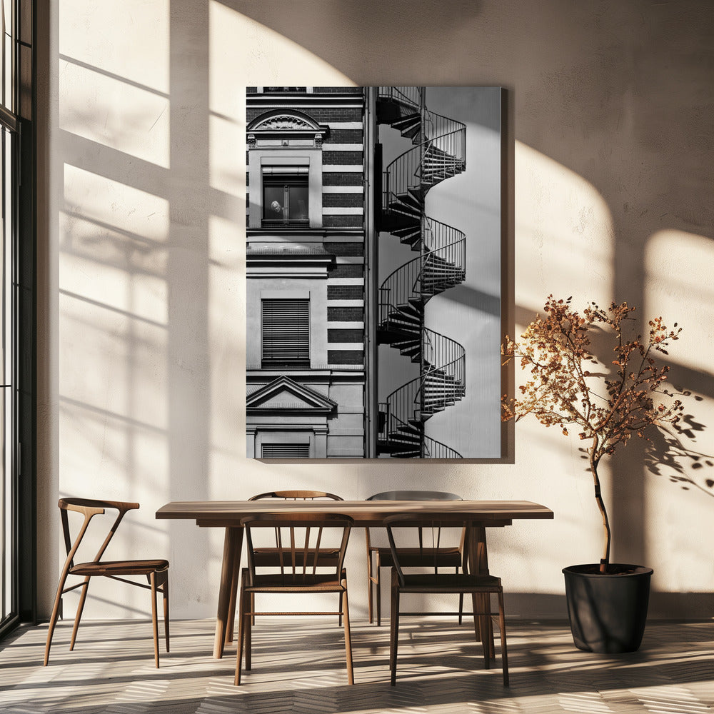 homme solitaire | Toile