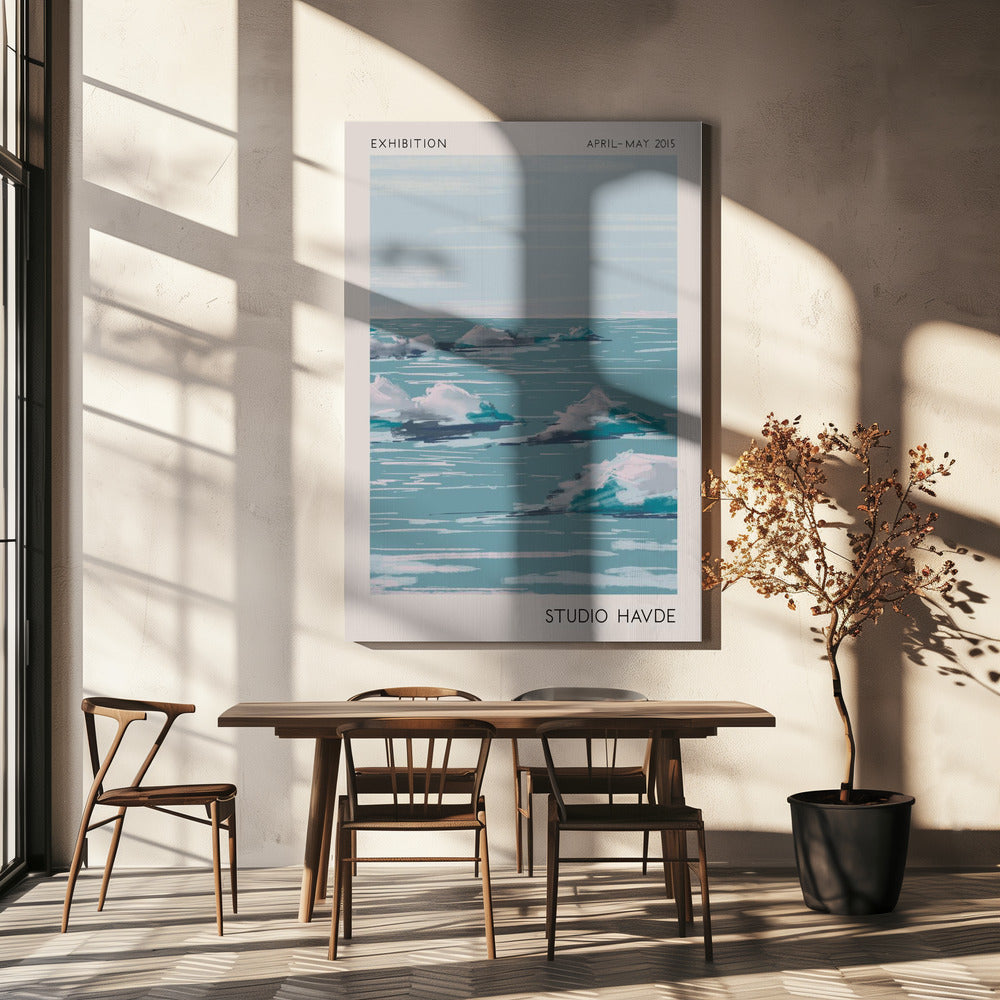 Studion hade havsutsikt | Canvas
