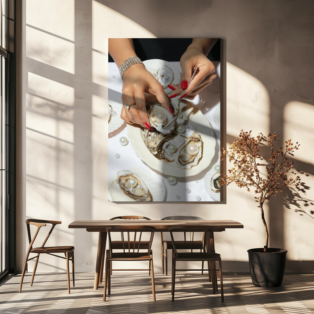 Huîtres et Perles n° 01 | Toile