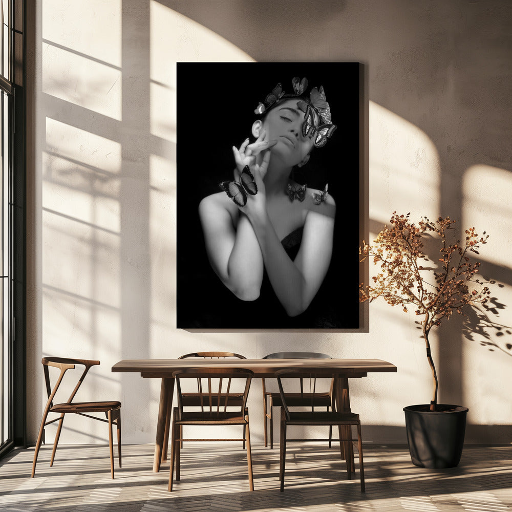 PASSION D'ÉLÉGANCE EN MONOCHROME | Toile