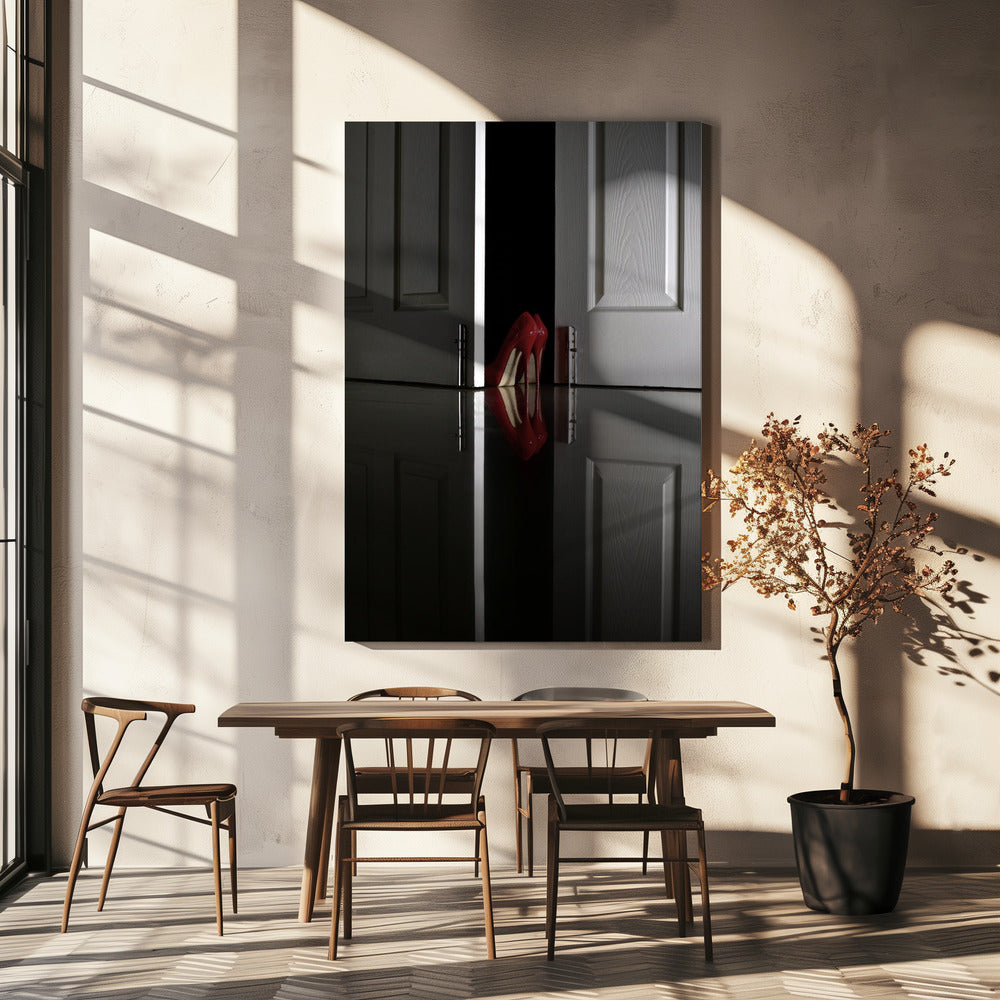 Passion en rouge | Toile