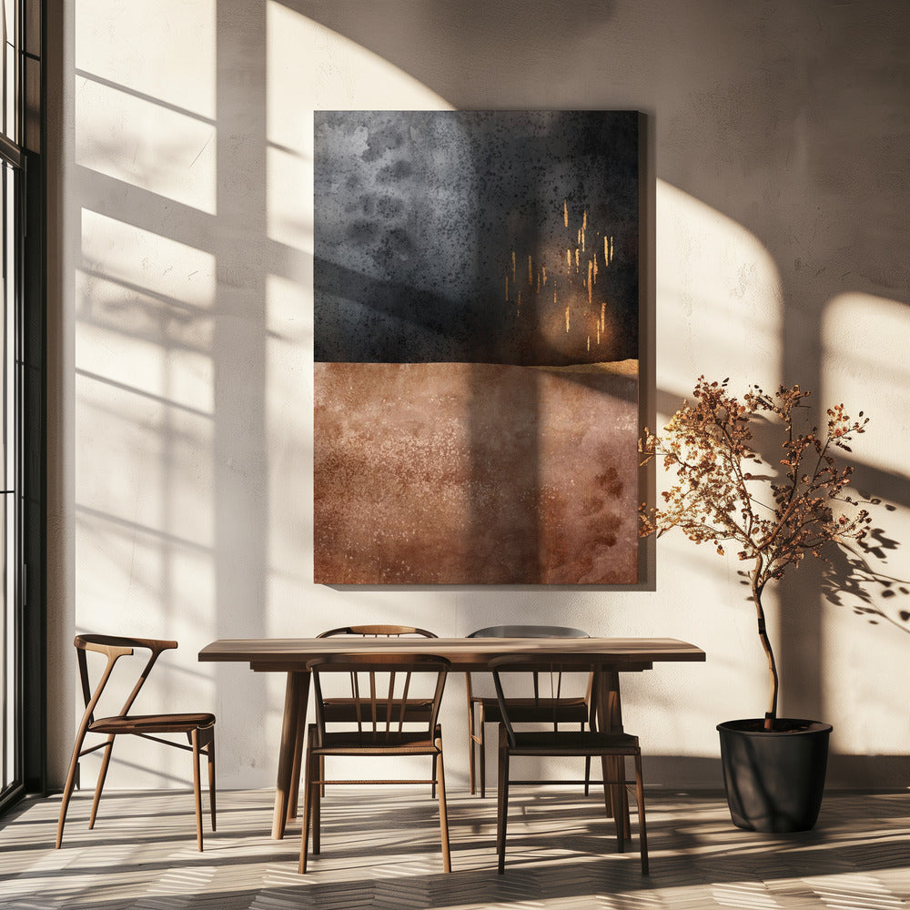 Pluie d'automne | Toile