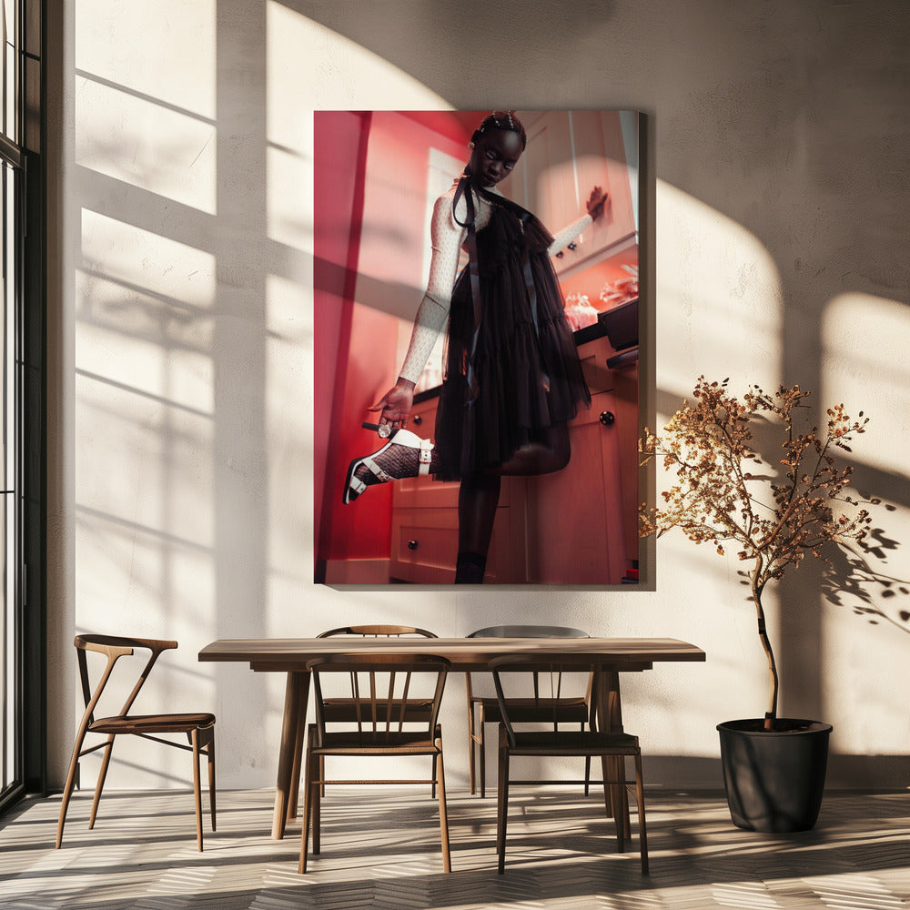 Flamant rose | Toile