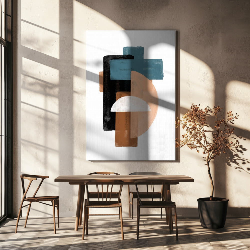 Étude de composition n° 1. | Toile