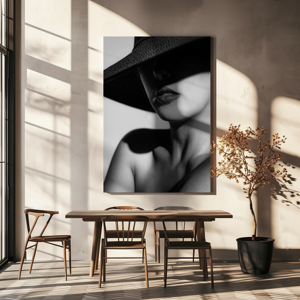 Chapeau et Ombre | Toile