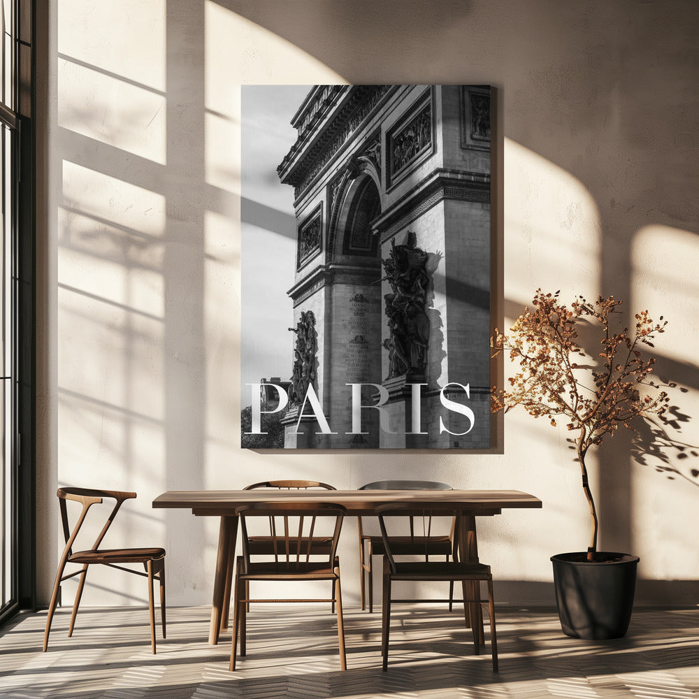 Parigi Testo 6 | Stampe su Tela