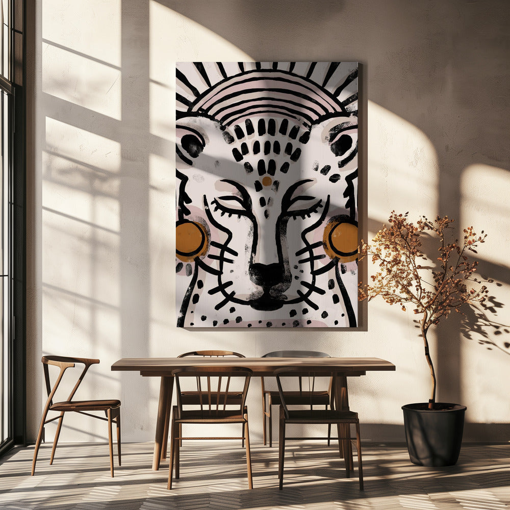 Tigre (Version légère) | Toile
