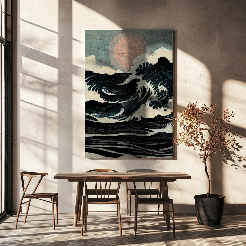 Vagues sauvages | Toile