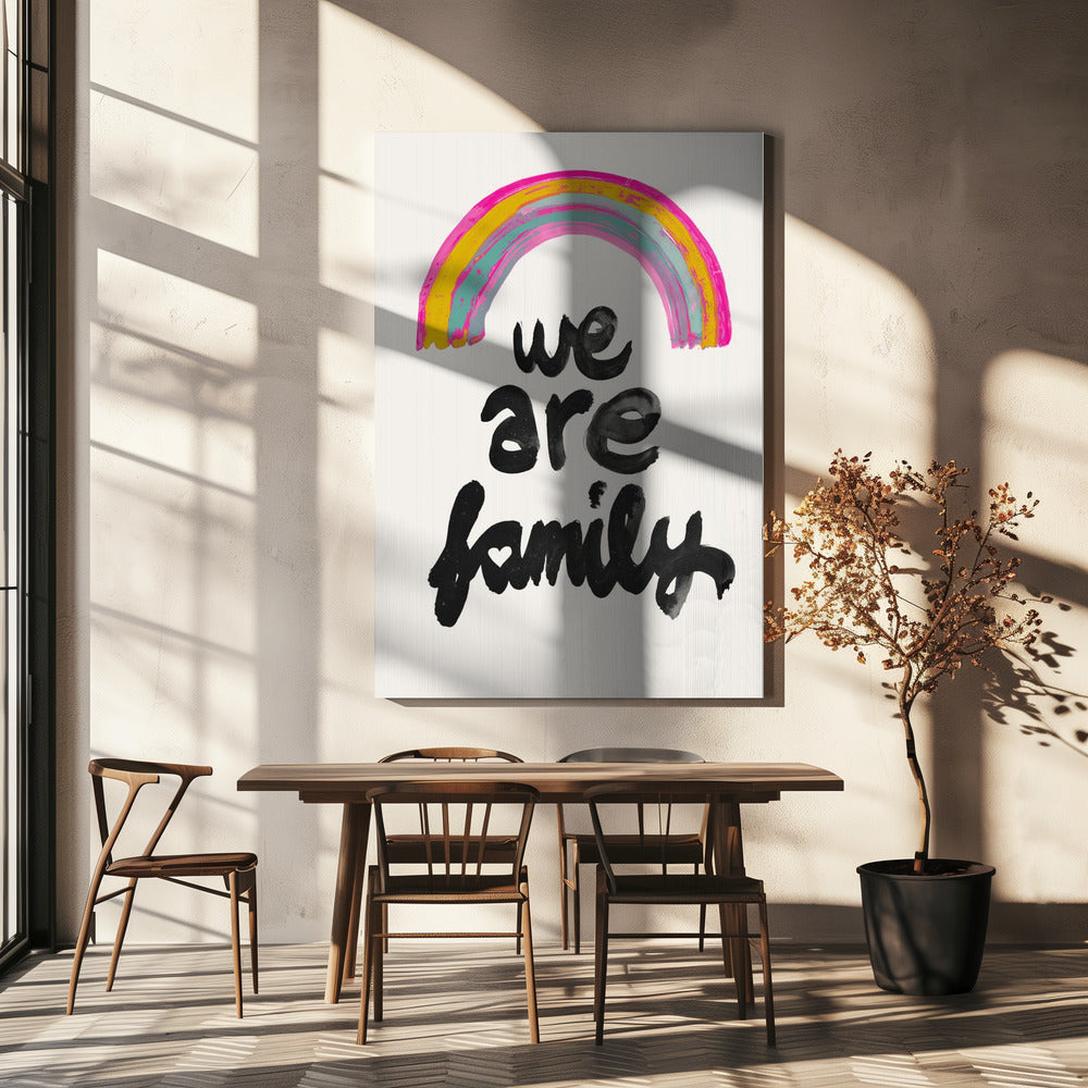 Nous sommes une famille | Toile